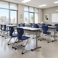 Meubles scolaires, bureau scolaire 2 places, chaise et bureau scolaire