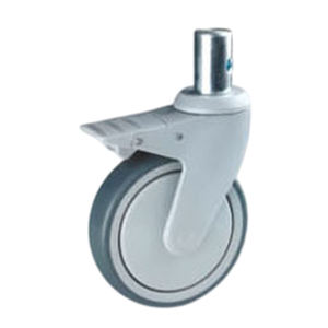 Rueda Giratoria de Alta Calidad a Precio Competitivo con Rodamiento de Bolas de PP en el Centro, Capacidad de Carga de 70 kg/80 kg, Diámetro de 100 mm/125 mm - Product Image 1