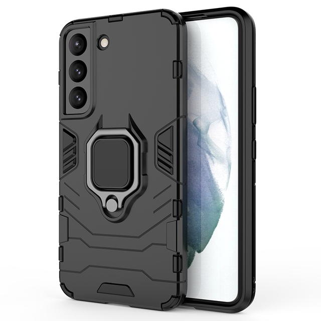 Kickstand Mobile Phone Cases for Samsung Galaxy A33 5G Three in One Back Cover