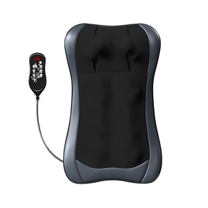 Sauron Massage Cushion Back Neck Waist Heat Kneading Automatic Home Use <b>Plug</b> In Light Gray - Product Image 5