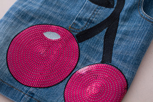 Vente en gros en ligne de vêtements pour enfants, robe courte en jean décontractée et mignonne pour filles, provenant d'un fournisseur chinois - Product Image 6