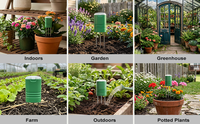 MLM HG01-02 Capteur d'humidité du sol sans fil 4-en-1 Testeur intelligent de plantes Surveillance de la fertilité de l'eau, de la lumière et de la température Tuya Jardin ABS