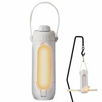 Lampe de camping LED portable rechargeable, lampe de secours extérieure, lampe torche à suspendre pour tente, étanche IPX4, batterie 4000mAh