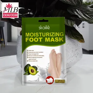 Mask Supplier Deep Feet Moisturising Beauty Collagen Foot Mask Whitening Moisturizing Non Peel Dry Silk Sheet For Feet