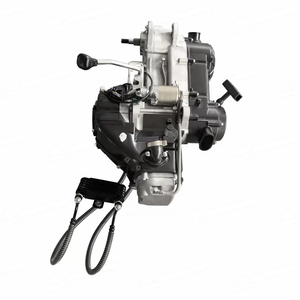 <span class=keywords><strong>ESUM</strong></span> Nouveau Moteur GY6 180cc 161qmk 4 temps à allumage CDI monocylindre avec carter long pour scooter à essence/quad/kart - Product Image 3