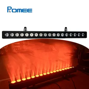 18*18W RGBWA+UV 6in1 Led Wall Wash c Bar Light Beam With Chasing Effect For Club Stage DJ Lighting
