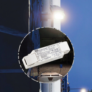 Mean Well XLC-40-H-KNS 40W 60V Driver LED à tension constante à sortie unique pour projecteur et éclairage public Boîtier en plastique AC-DC - Product Image 3