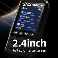 Radio bidirectionnelle 4G LTE PoC GaodaPTT, talkie-walkie 4G étanche, radio SOS Wifi, interphone mobile, plateforme Zello, utilisation mondiale