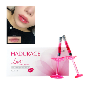 HADURAGE Lip Filler avec VB12 2x1ml <span class=keywords><strong>Injection</strong></span> d'<span class=keywords><strong>acide</strong></span> <span class=keywords><strong>hyaluronique</strong></span> pour repulper les <span class=keywords><strong>lèvres</strong></span> et améliorer la couleur rouge OEM ISO&CE <span class=keywords><strong>Prix</strong></span> de gros - Product Image 4