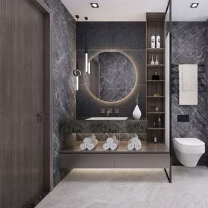European Marble Top Bathroom Cabinet Hotel Cabinet Bathroom <b>Vanities</b> Cabinets With Sink - Product Image 1