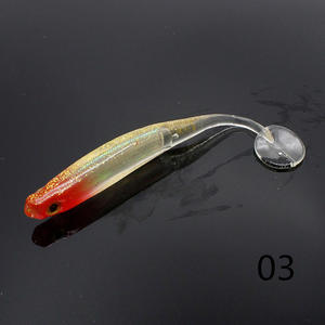 Offre Spéciale Multicolore Queue Pvc Leurre de pêche souple T Queue LureFish Appât souple Fishinglures - Product Image 3