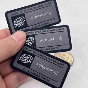ป้ายสี่เหลี่ยมอเนกประสงค์ปักลายพร้อมชิป NFC สำหรับเสื้อผ้าและกระเป๋าเดินทาง - Product Image 3