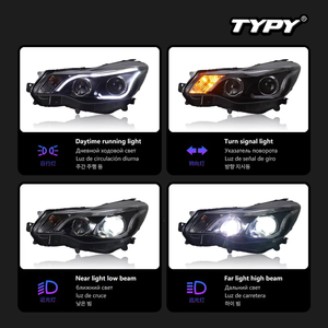Fari a LED per auto con indicatori di direzione dinamici luci di marcia diurna per <span class=keywords><strong>accessori</strong></span> 2012 2017 <span class=keywords><strong>Subaru</strong></span> <span class=keywords><strong>XV</strong></span> - Product Image 2