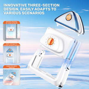 Nettoyant De Vitres Maison <span class=keywords><strong>Raclette</strong></span> De Nettoyage De Vitres En Plastique 35 Cm Aimant Magnétique <span class=keywords><strong>Double</strong></span> Face Nettoyeur De Vitres <span class=keywords><strong>Double</strong></span> <span class=keywords><strong>Vitrage</strong></span> - Product Image 6