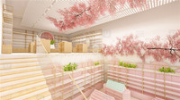 Présentoir de Table de Parfum Sur Mesure Meuble Décoratif pour Magasin de Maquillage Présentoir de Magasin de Cosmétiques en Bois Personnalisé pour Soins de la Peau