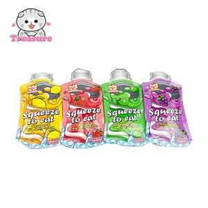 Bolsas <span class=keywords><strong>de</strong></span> gelatina exprimibles <span class=keywords><strong>de</strong></span> varios sabores, bocadillos <span class=keywords><strong>de</strong></span> gelatina exprimibles surtidos con sabor a frutas - Product Image 4