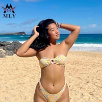 Productiebedrijf Nieuw Ontwerp Bikini Op Maat Snel Droogende Zwemkleding Strandkleding Luxe Privé Logo Dames Bikini