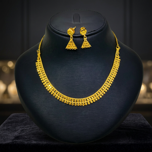 Collier avec pendentif en forme de boîte à fleurs en laiton plaqué or 24 carats, mignon, pour femmes - Product Image 4