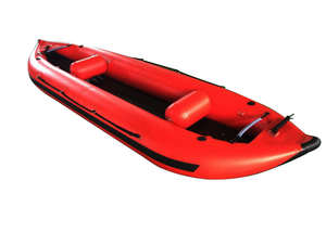 Hot Sale PVC Inflatable Kayak for Fishing 2 Person with <strong>Paddle</strong>, Portable <strong>Pontoon</strong> Boat for Outdoor Recreation, Anti Puncture - Product Image 5