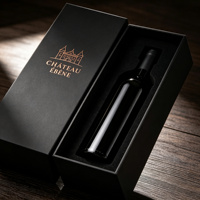 Boîte à vin personnalisée, boîte cadeau pour vin, emballage de vin haut de gamme
