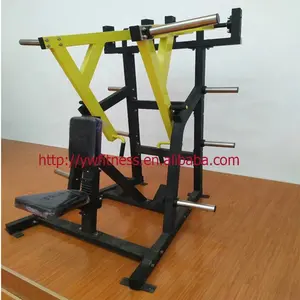 gym training equipment weight plates low row machine for the back press