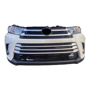 Para Toyota Highlander 2018, parachoques de coche de calidad Original, parachoques delantero con faros, piezas de coche, carrocería, accesorios para automóviles - Product Image 1