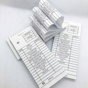 Libro de billetes de uñas para salón de uñas Libro de citas Orden de ventas cuaderno hojas personalizables arroz barato - Product Image 1