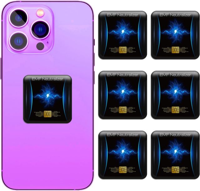 Phone Protection Stickers Neutralizers for Smart Phones/Tablets/Laptops/Computer/WiFi Metal Emf Stickers Cell Phone Packaging
