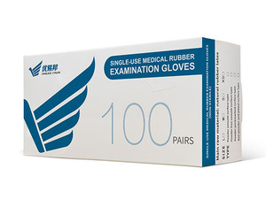 Gants en latex personnalisés avec logo, pour examen médical, dentiste, imperméables, 100 pièces/boîte, jetables, sans poudre, pour médecin - Product Image 4
