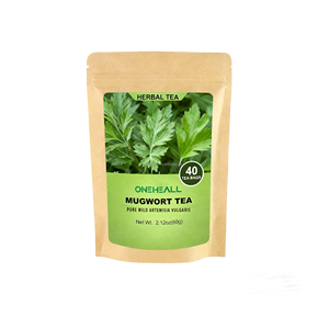 Kunden spezifische Natur Kräuter ergänzung Beifuß Teebeutel Getränk Wermut blatt Rohstoff Gesunder Beifuß Blätter Tee - Product Image 1