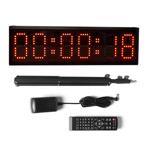 Minuteur d'entraînement numérique portable avec grand écran LED, compte à rebours, rechargeable, pour <span class=keywords><strong>CrossFit</strong></span>, <span class=keywords><strong>sport</strong></span> et gym, avec support - Product Image 5