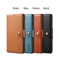 Étui portefeuille magnétique en similicuir avec support et porte-cartes pour Samsung Galaxy S26 Ultra, S25 Plus, S24, S23