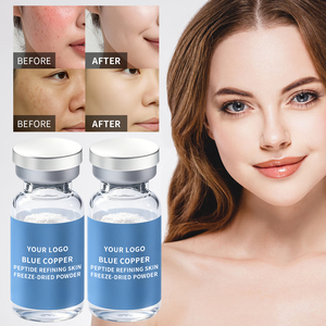 Poudre lyophilisée végétalienne au cuivre bleu Oligopeptide : Éclat de la peau, hydratation <span class=keywords><strong>intense</strong></span>, réduction des rides, anti-âge, réparation et renouvellement corporel - Product Image 3