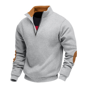 Sudadera con capucha <span class=keywords><strong>de</strong></span> manga larga <span class=keywords><strong>de</strong></span> invierno para hombre, Jersey informal con cremallera y logotipo frontal, novedad <span class=keywords><strong>de</strong></span> otoño <span class=keywords><strong>al</strong></span> <span class=keywords><strong>por</strong></span> <span class=keywords><strong>mayor</strong></span> - Product Image 2