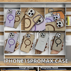 <strong>Red</strong> 16\" Magnetic Skin Mobile <strong>Phone</strong> Case with Camera Protector Compatible with for iPhone 15 Pro Max Includes OPP <strong>Bag</strong> - Product Image 2