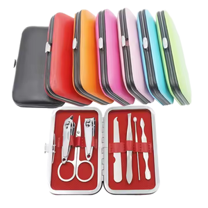 7pcs Stainless Steel <b>Nail</b> Clippers <b>Set</b> Manicure Pedicure Kit in Acrylic Travel Box - Product Image 4