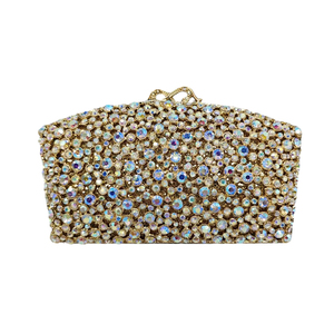 Women Rhinestones <b>Wedding</b> <b>Clutch</b> Purse Detachable Chain Crystal Evening Bag Elegant Handbag for Night Out Party - Product Image 4
