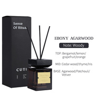 Ensembles de diffuseur de roseau d'huile de qualité supérieure 200ML produit en gros ensemble de bouteilles de décoration intérieure personnalisée parfum diffuseur de roseau de cadeau de marque privée