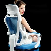 Meubles de maison en gros chaise de personnel chaise d'ordinateur de direction réglable chaises de bureau ergonomiques en tissu maillé avec appui-tête