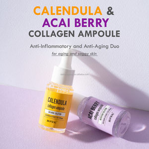 Suero en Ampollas Perfecto, Tratamiento para el Acné con Caléndula, Calma la Piel Flácida, Suero Facial Hidratante y Aclarante Orgánico OEM - Product Image 5