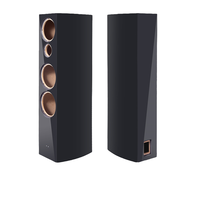 Grosir kabinet Loudspeaker kayu Shell Piano Lacquer kabinet Speaker aktif untuk penggunaan rumah