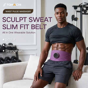 ODM OEM Faja de Cintura para el Cuidado Diario de la Cintura para Amantes del Gimnasio, con EMS TENS y Calentamiento de Doble Pulso, para Gestión Corporal y Fitness - Product Image 3