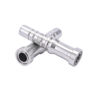 Conector hidráulico Haiqiwei 87613 con brida tipo F, cabezal recto, de acero al carbono para tubería hidráulica - Product Image 1