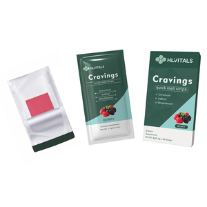 Cravings Control Quick Melt Strips with Chromium <b>Saffron</b> Molybdenum for Appetite Support Dietary <b>Supplement</b> - Product Image 2