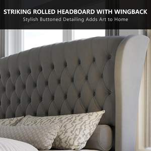 Бархатный каркас кровати - Product Image 4