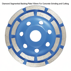 Plaque de support segmentée en diamant 110 mm pour le meulage et la découpe du béton - Product Image 2