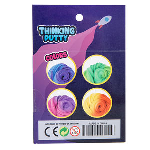 Ruimteserie Warmtegevoeligheid Vier Kleurtemperatuurverandering Supr Stopverf Kinderen Wetenschap Educatief Slijm Speelgoed - Product Image 4