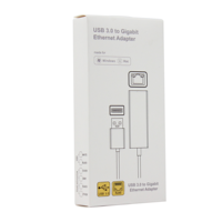 Adaptador de Red RTL8152E de 1000 Mbps, Tipo C, Ethernet, Gigabit, RJ45, para Laptop