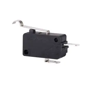 UL certificate micro switch with roller lever SPST -40T125 Electronic dc on off micro switch