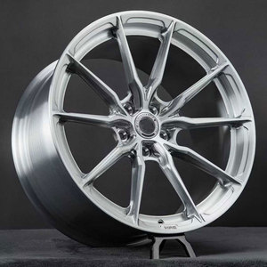 New Customize Color Brushed Forged Aluminium <b>Wheels</b> 17-20inch 20mm ET V <b>Spoke</b> Passenger Car 1 Year Warranty Universal - Product Image 1